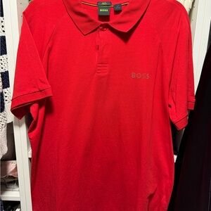 Hugo Boss Red Polo